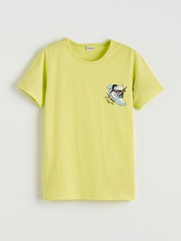 Erkek ?ocuk Bask?l? Pijama ?st