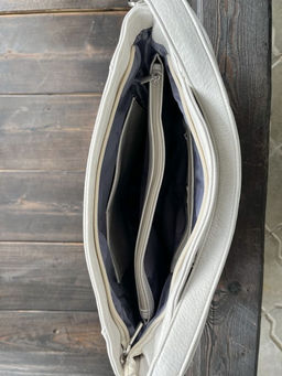 Женская сумка-рюкзак из эко кожи 9902 Бежевый - Kenguluna фото 7