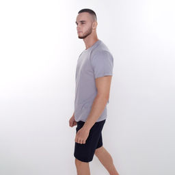 Футболка мужская, цвет серый, размер 48