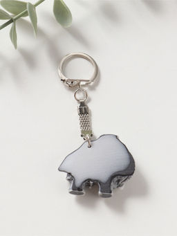 Брелок "Мамонт" (вид сбоку, 3,5см