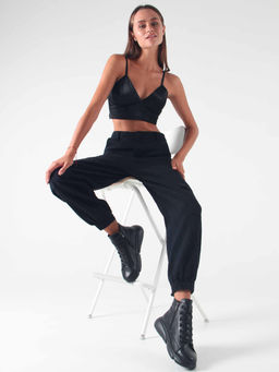 Ботинки 213.ariyabl. black/Байка