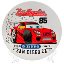 Тарелка керамика, Болид, 18 см, Daniks (457968)  фото 2