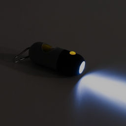 Контейнер с фонариком, пакеты для уборки за собаками (рулон 15 шт), серый - Пушистое счастье фото 6