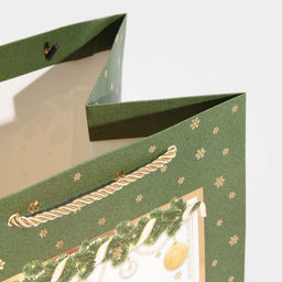 Пакет подарочный новогодний ламинированный «Яркие моменты», 23 х 35 х 20 см