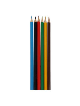 Карандаши Calligrata, цветные, 6 цветов, шестигранные