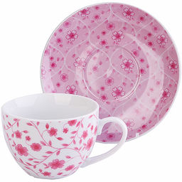 25922 Чайный сервиз 12пр 220мл ЦВЕТЫ LR (х6) - Mayer&boch фото 3