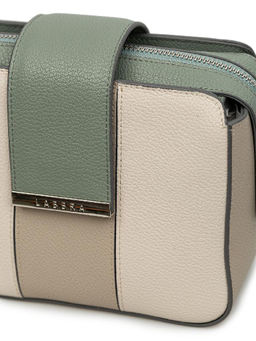 Сумка Labbra L-15329 l.grey/l.taupe/olive  фото 4