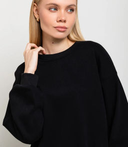 Свитшот #БШ2958, чёрный - Dommod фото 5