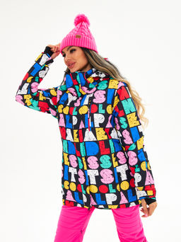 Женская горнолыжная сноубордическая куртка Alpha Endless Ultra Chaleur SNB 423/316_7 Разноцветный
