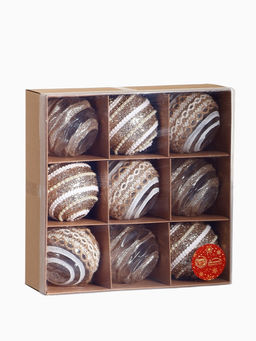 Ёлочные игрушки Орсон, шары новогодние, d=8 см, 9 шт., изысканность - Зимнее волшебство фото 16