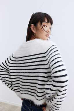 Jersey en punto efecto pelo - H&m фото 4