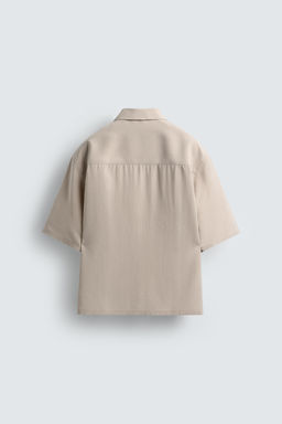 RELAXED FIT FLOWING SHIRT - Zara фото 8
