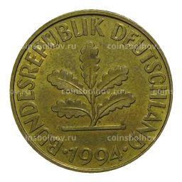 10 пфеннигов 1994 года F Германия