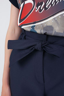 9-983-01/587-4348-22 Блуза трикотаж принт Синема, 37 - Serginnetti фото 5