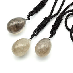 Подвеска из раухтопаза капля 20*30мм