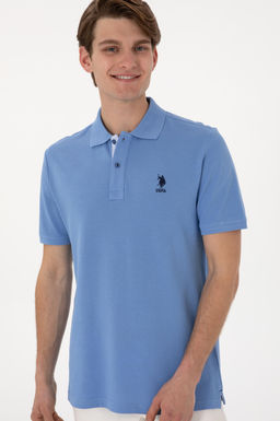 Erkek Regular Fit Polo Yaka Koyu Mavi Basic Ti__rt - U.s. polo assn фото 3