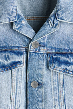 Cazadora trucker en denim - H&m фото 7