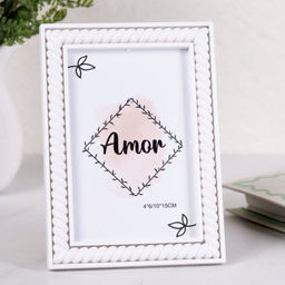 Фоторамка 10х15 / KS907 /уп 120/ (Белый) - Галеонтрейд фото 2