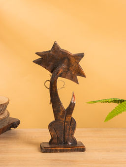 Сувенир на подставке «Киса», 25-27 см, дерево, МИКС