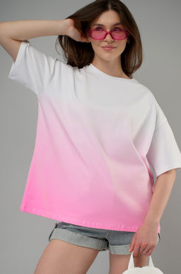 Женская хлопковая футболка оверсайз Happyfox - Happy fox фото 3