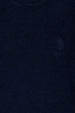 U. S. Polo Assn Базовый свитер темно-синего цвета для мальчика - U.s. polo assn фото 3