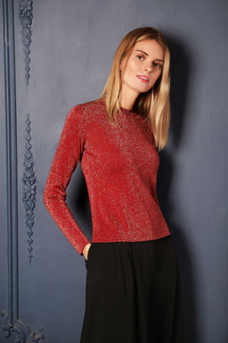 Джемпер 111.070070/бордовый - Seven senses фото 5