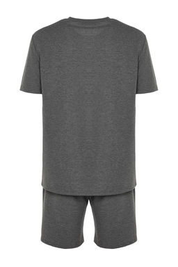 TRENDYOL MAN Mavi Regular Fit Waffle Sortlu Pijama Tak?m? TMNSS23PT00032 - Trendyolmilla фото 32