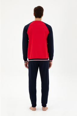 Мужской красный пижамный комплект Неожиданная скидка в корзине - U.s. polo assn фото 4