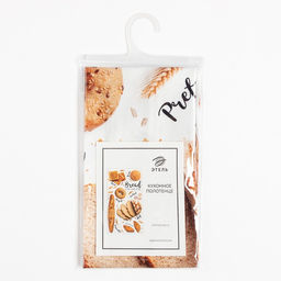 Полотенце кухонное Fresh Bread 40х73 см, 100% хлопок, саржа 190 гр/м2 - Этель фото 5