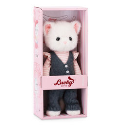 Мягкая игрушка "Lucky Sophie: Модная киса", с каркасом, 37 см LK01/02