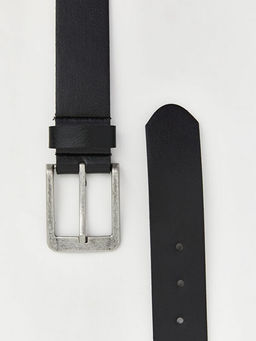 Deri G?r?n?ml? Erkek Kemer