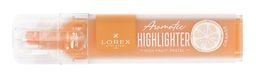 Маркер текстовый LOREX Aromatic RICH FRUIT.PASTEL 13,5 мм, оранжевый, скошенный