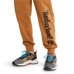 Брюки Timberland Sweatpant Kennebeck River Lenear Logo Regular оранжевые  фото 4