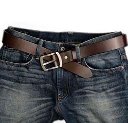 Ремень BL-L-500-Brown-110 - Ferro фото 6