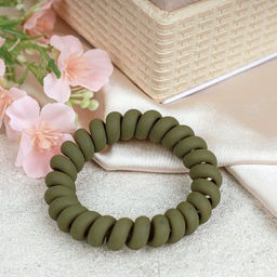 Резинка-пружинка для волос / QQ67-5 /уп 100/ - ГалеонТрейд фото 3