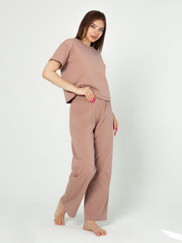 Костюм женский кулирка с брюками НИКОЛЬ КОФЕ - Domtrik фото 4