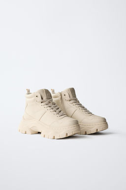 CHUNKY HIGH-TOP SNEAKERS - Zara фото 9