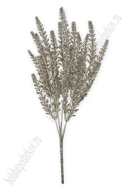 Кустик декоративный 38 см (SF-7339) светлое золото №10