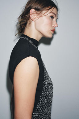 METAL RING TOP - Zara фото 4