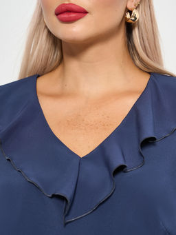 Блузка 0059-26 алый - Dora фото 90