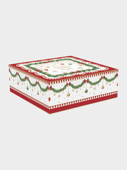 Салатник, 15х5 см, 250 мл, фарфор P, белый, Новогодняя гирлянда, Magie de Noel - Easy life фото 3