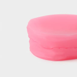 Молд для заливки Доляна Листочек, силикон, 9.5?3.5 см, розовый  фото 6