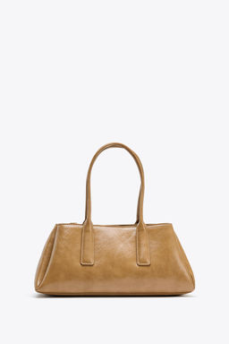 CRACKLED-EFFECT CITY BAG - Zara фото 2