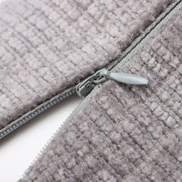 Наволочка декоративная Этель Velvet 43х43см, цвет серый, полиэстер  фото 8