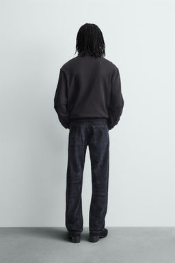 STRAIGHT-LEG CORDUROY TROUSERS - Zara фото 3