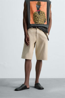 BAGGY FIT BERMUDA SHORTS  OTIS KWAME KYE QUAICOE - Zara фото 12