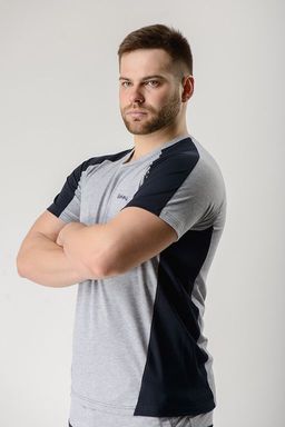 Спортивная футболка из высококачественного хлопка с лайкрой - Relay фото 3