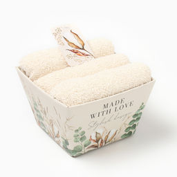 Набор полотенец Этель Made With love 35х50 см - 3 шт, 100% хл, махра 340 г/м2  фото 6