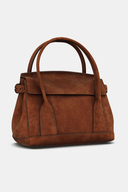 LEATHER MINI CITY BAG - Zara фото 7