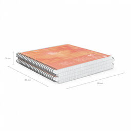 Цена за 4 шт. Тетрадь общая на спирали ErichKrause Spiralblock, А5+, 80 листов, клетка, перфорация, микроперфорация_MIX-PACK  фото 10